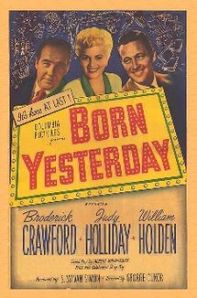 movie poster of Born Yesterday